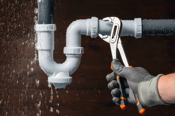 Professional Drain Cleaning technician working in Gilbertville, MA
